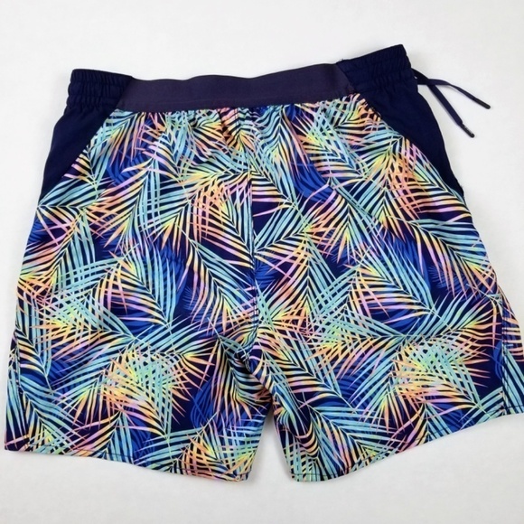 Speedo Seaside Volley Lined Swim Trunks Shorts 4 Way Stretch Mens XL - Picture 2 of 9